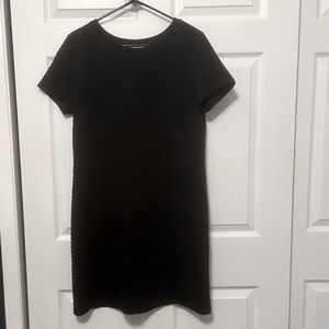 Black textured MICHAEL Michael Kors Dress